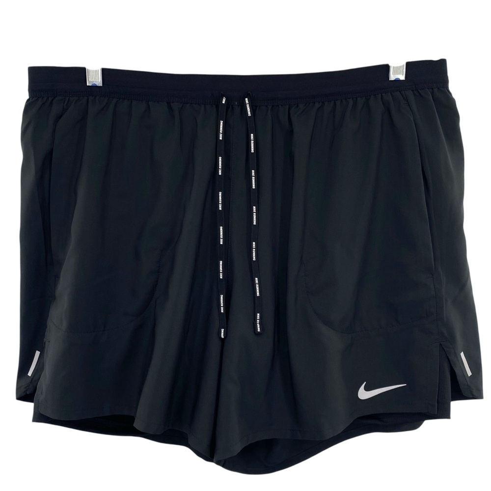 Nike Mens Flex Stride 5” 2-in-1 Dri-Fit Running Shorts Black XXL